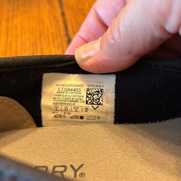 Navy Blue Sperry Topsiders Size 8 - Picture 7 of 7